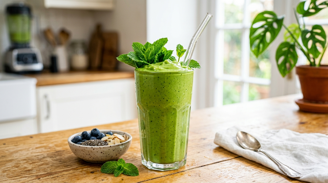 10 Healthy Green Smoothies for Energy & Focus