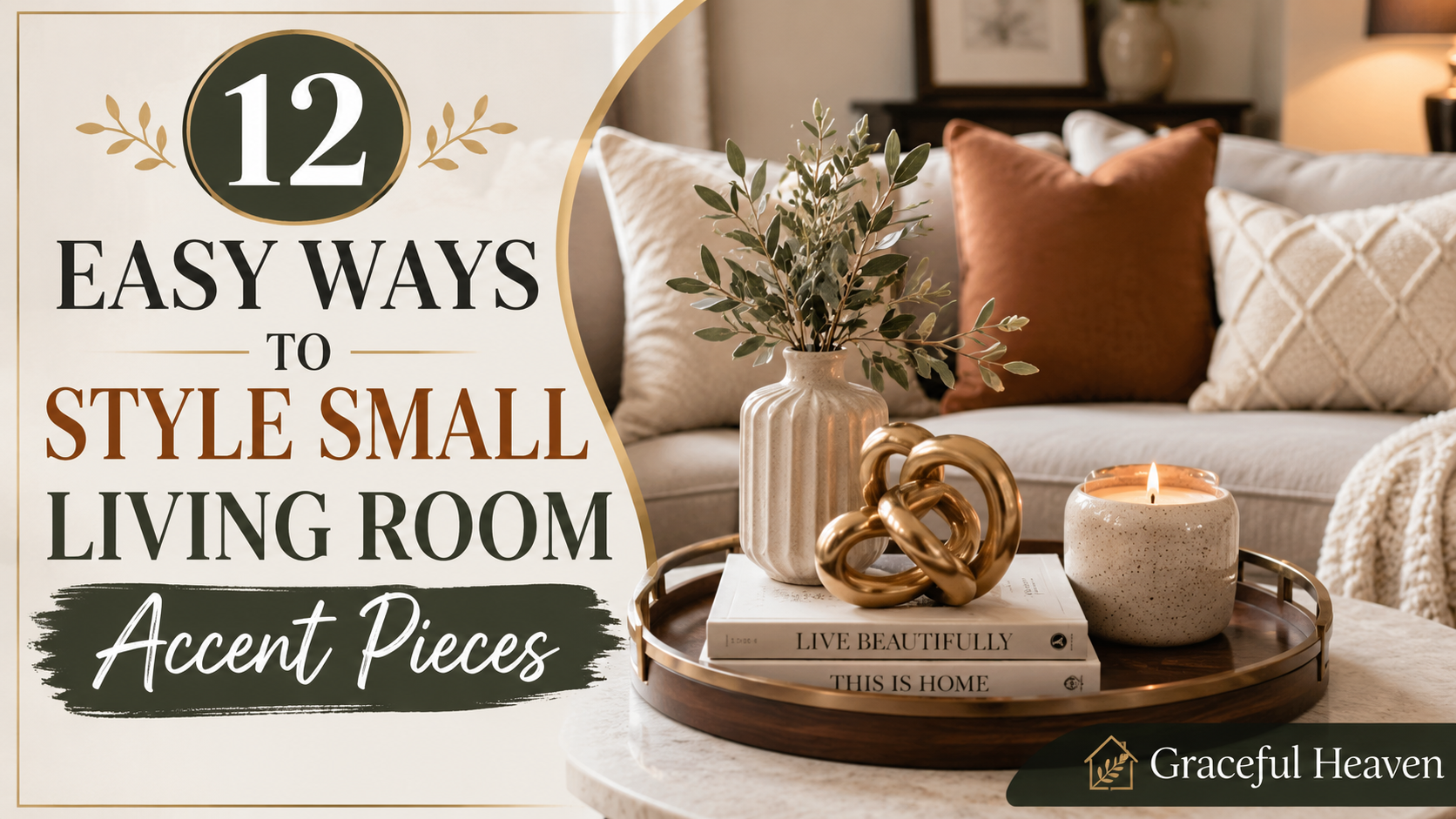 12 Easy Ways to Style Small Living Room Accent Pieces